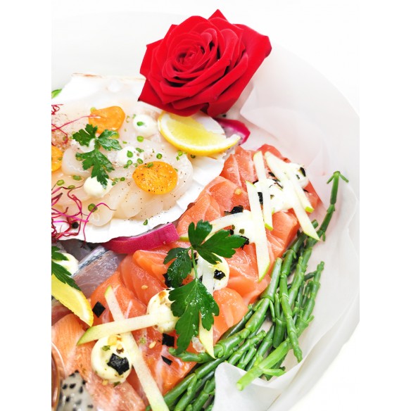 COFFRET 100% POISSONS CRUS (2 pers.)