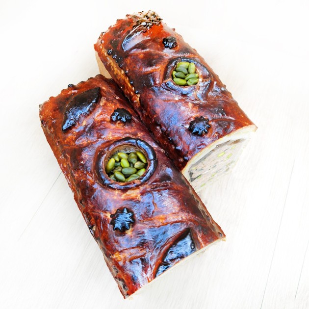 Pâté de la mer en croûte