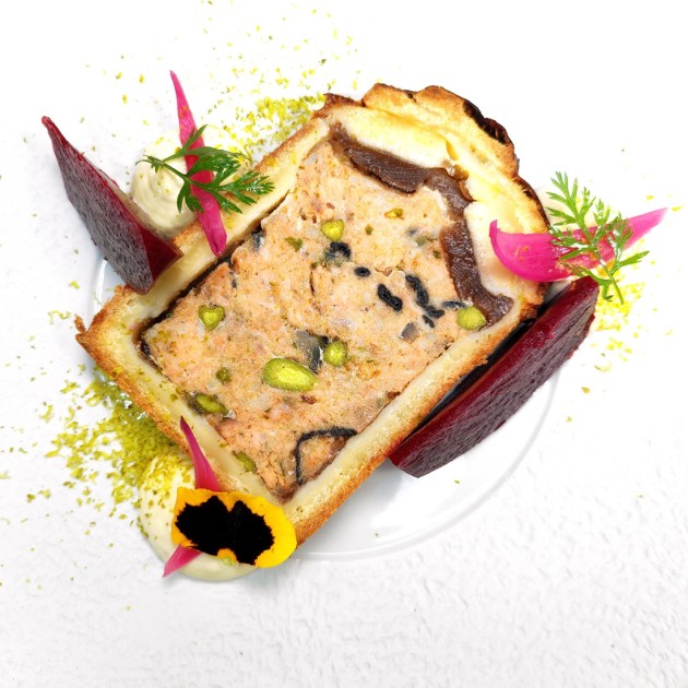 Pâté de la mer en croûte