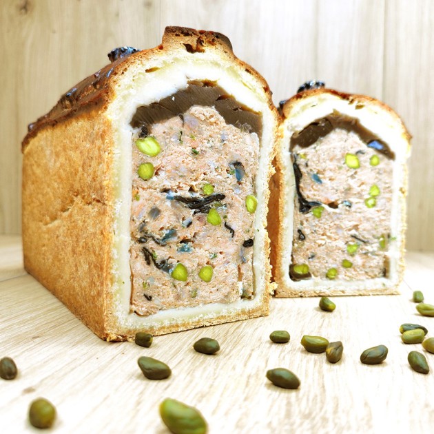 Pâté de la mer en croûte