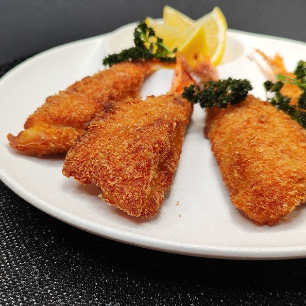 Rougets barbets en croûte croustillante