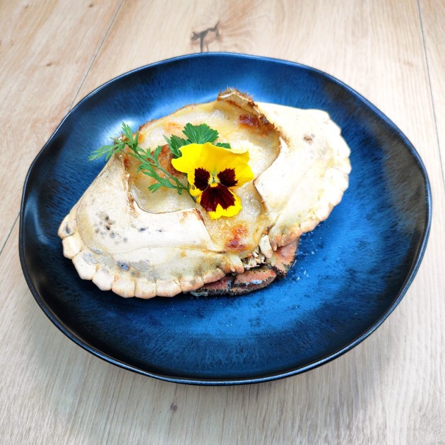 Tourteau farci à gratiner