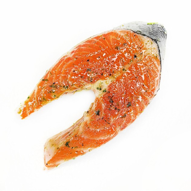 DARNE de SAUMON D'EXCEPTION / SAUCE SAUGE