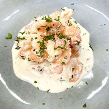 SALADE DE SCAMPI